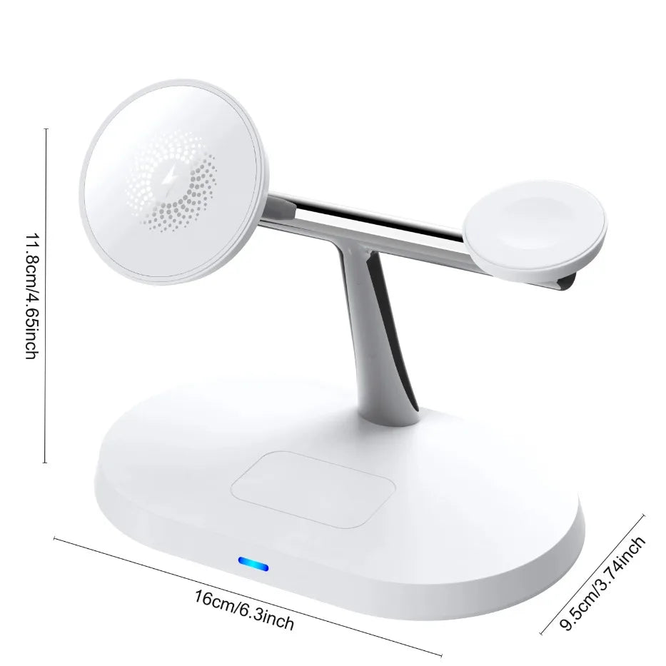 3 in 1 Magnetic 100W Wireless Charger Stand
