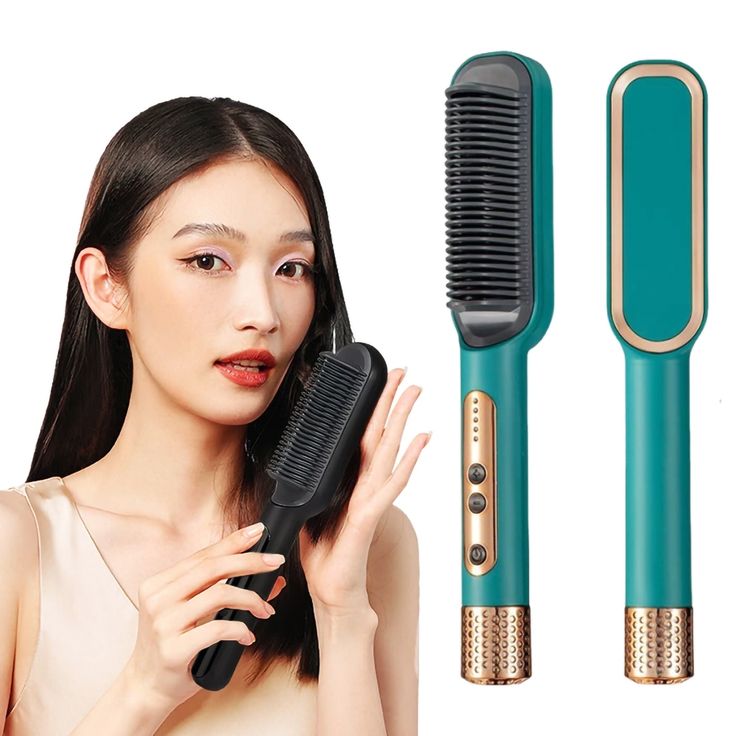Electric Hair Straightener Brush