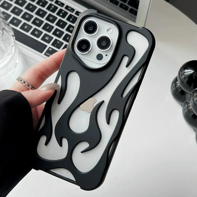 Matte Hollow out Case