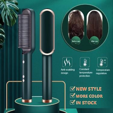 Electric Hair Straightener Brush