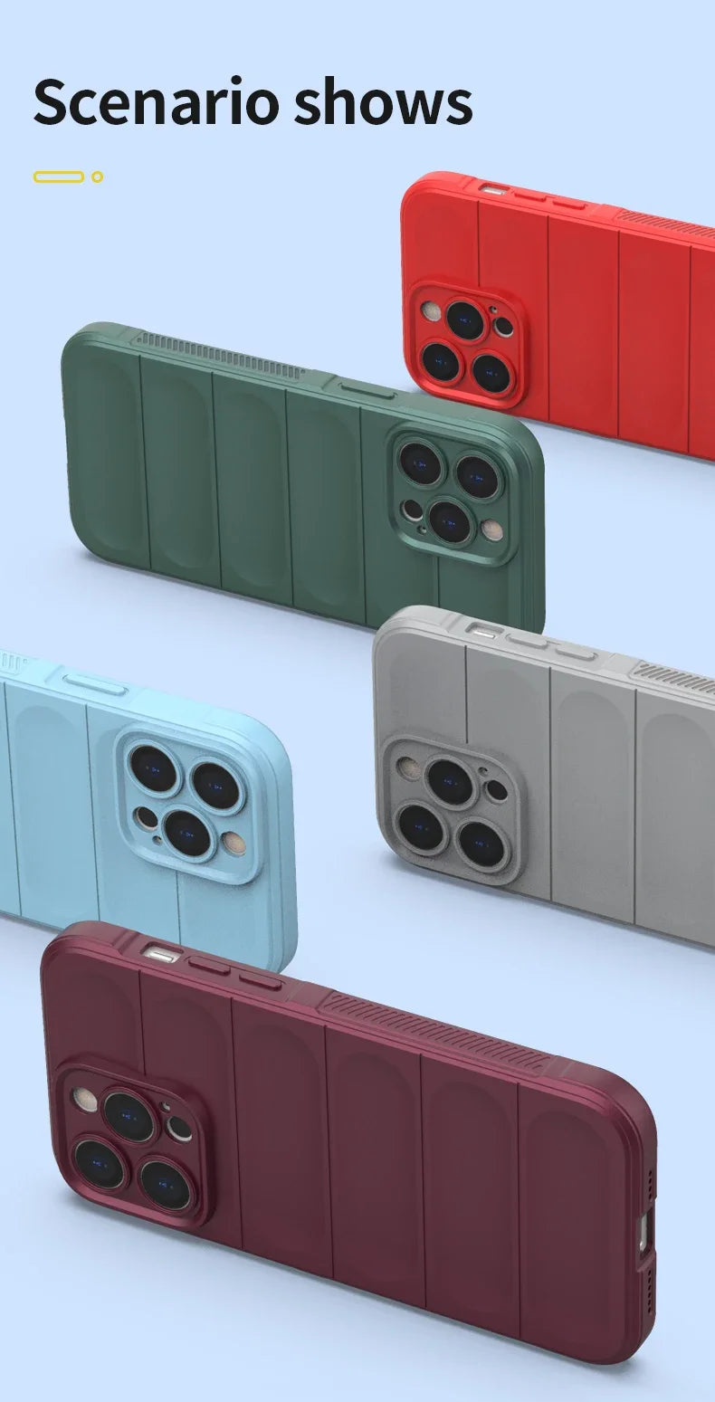 Premium Liquid Silicone Half-Wrapped Case