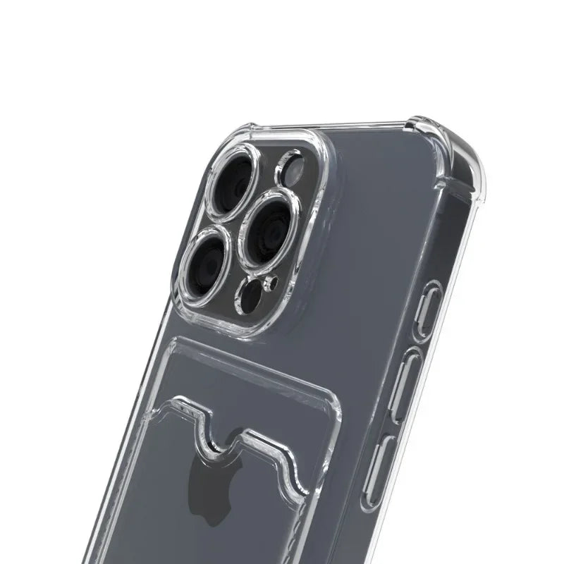 Transparent card holder Case