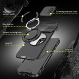Heavy-Duty Rugged Armor Magnetic Bracket Case