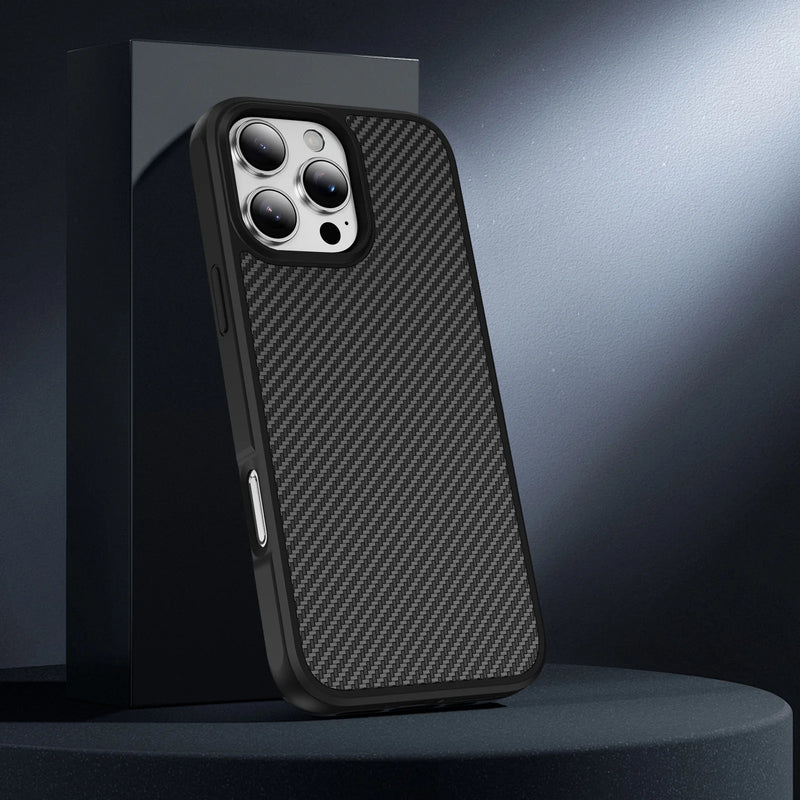 Carbon Fiber Textured Plastic Case