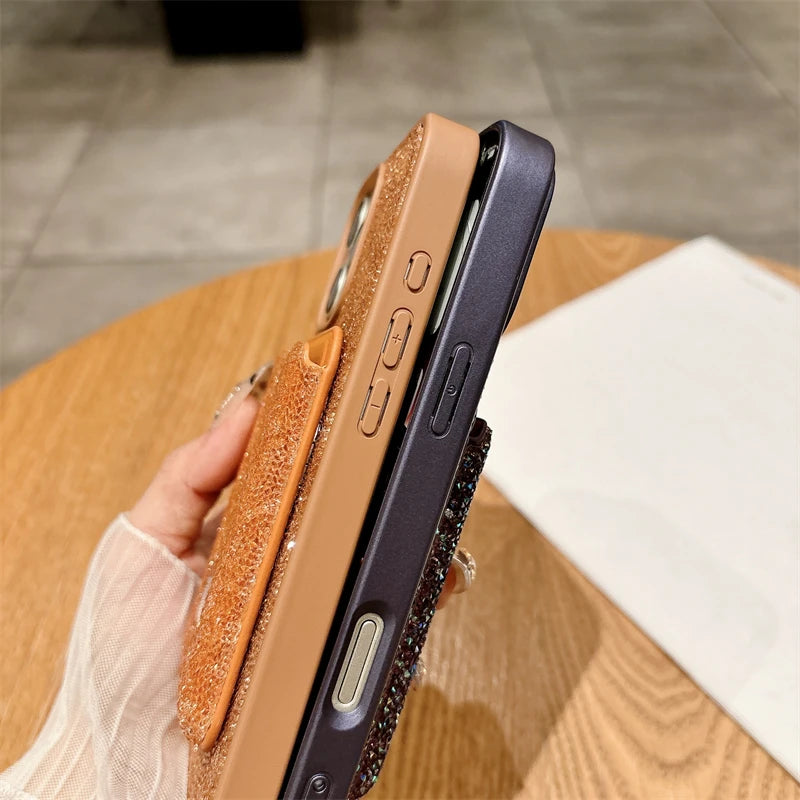 Diamond Magnetic Card Case