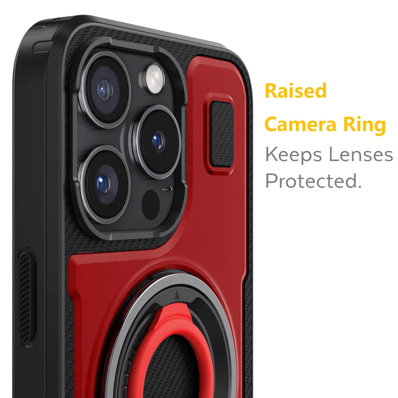 Shockproof Double Ring Kickstand Case