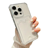 Transparent card holder Case