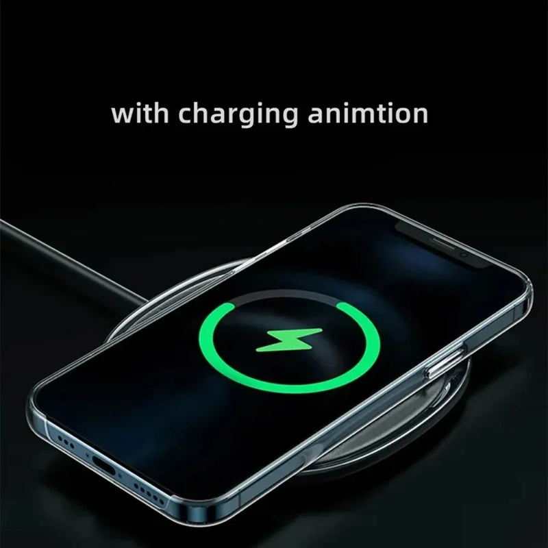 Magnetic Transparent Design Soft Case