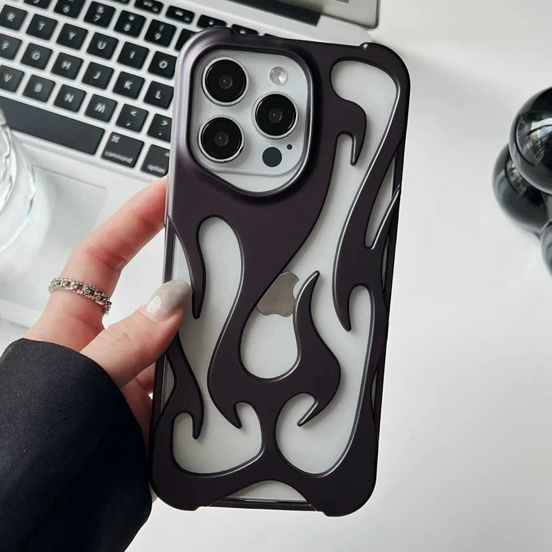 Matte Hollow out Case