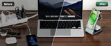 3 in 1 Magnetic Wireless Charging Station MagSafe Charger Stand