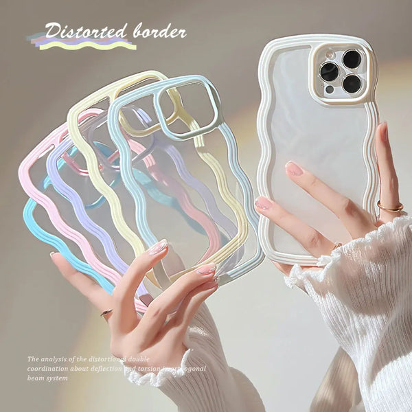 Candy Wavy Lines Case