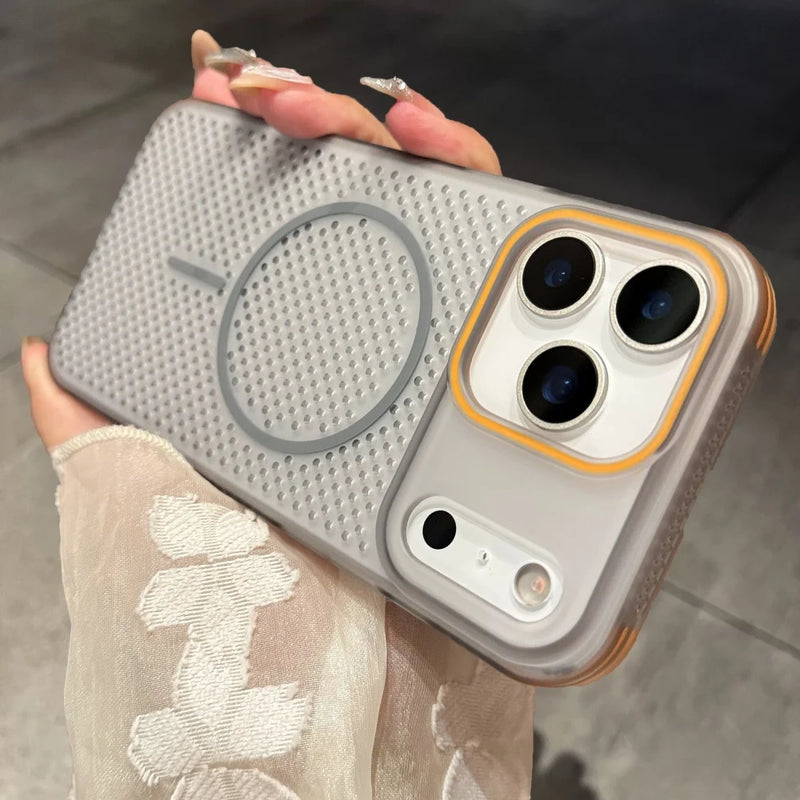 Ultra Thin Cooling Wireless Charge Case