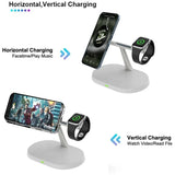 3 in 1 Magnetic 100W Wireless Charger Stand