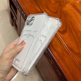 Transparent card holder Case