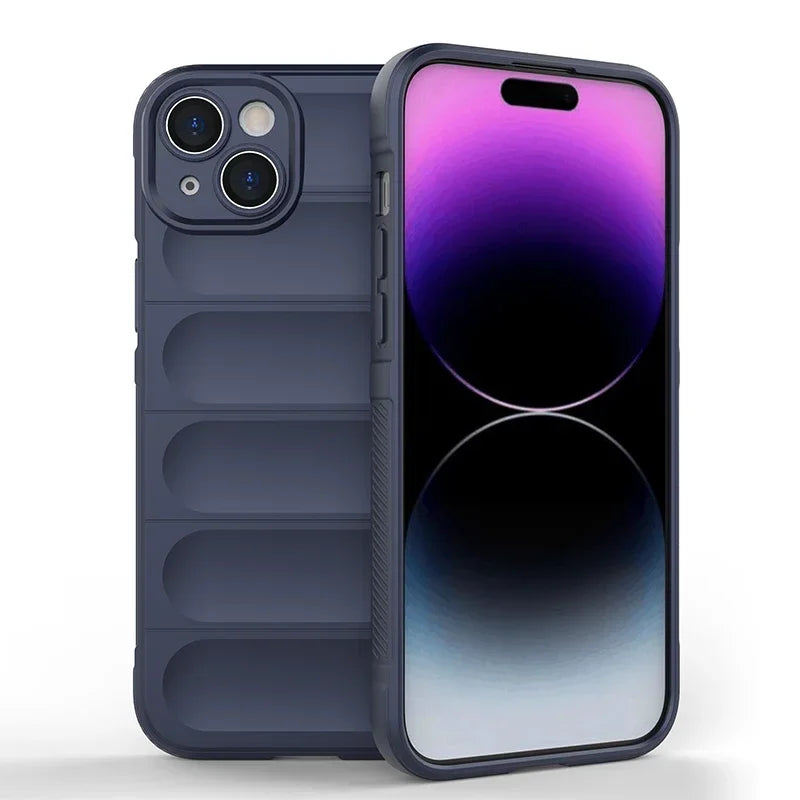 Premium Liquid Silicone Half-Wrapped Case