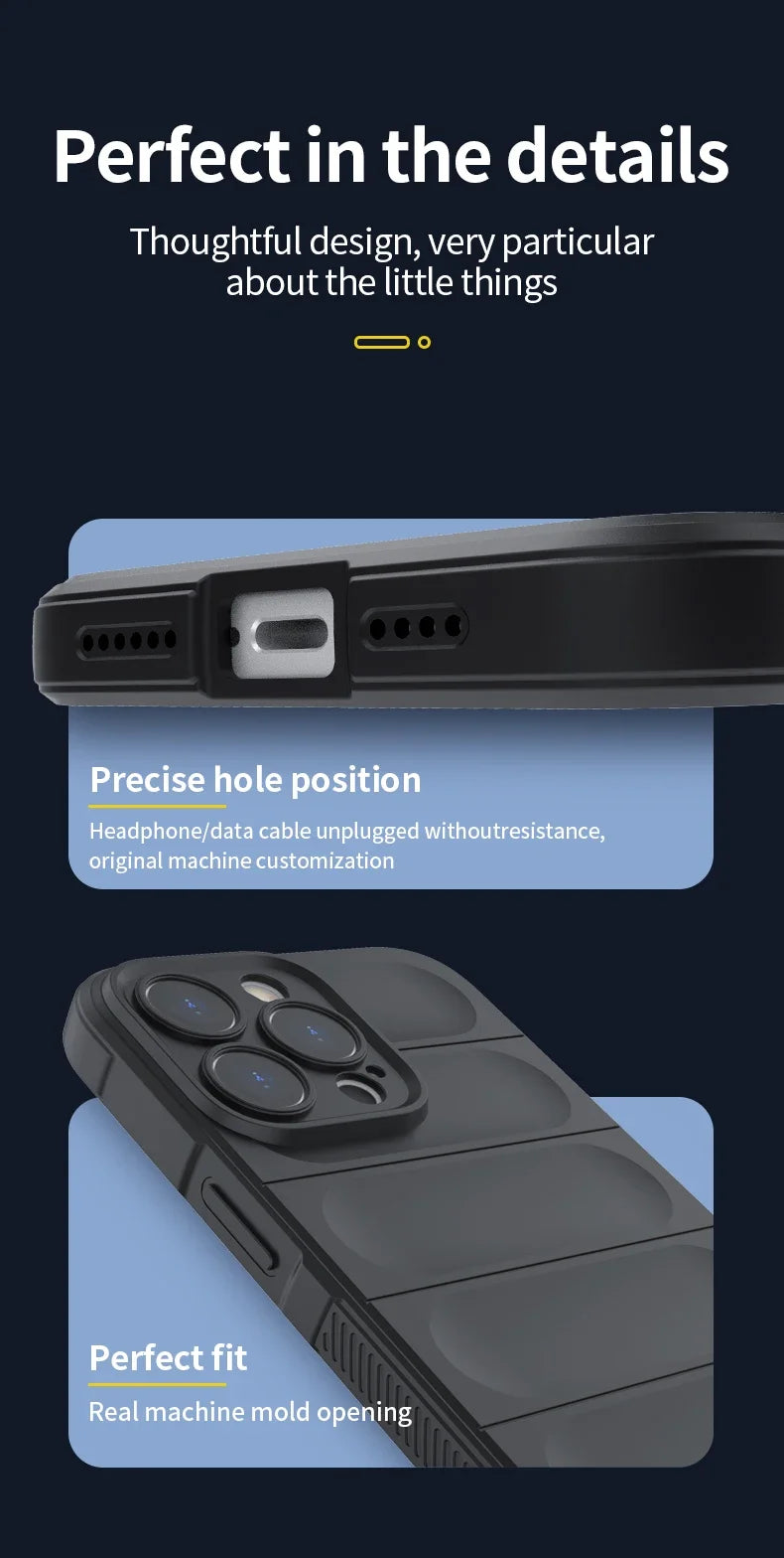 Premium Liquid Silicone Half-Wrapped Case