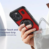 Shockproof Double Ring Kickstand Case