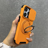 Heavy-Duty Rugged Armor Magnetic Bracket Case