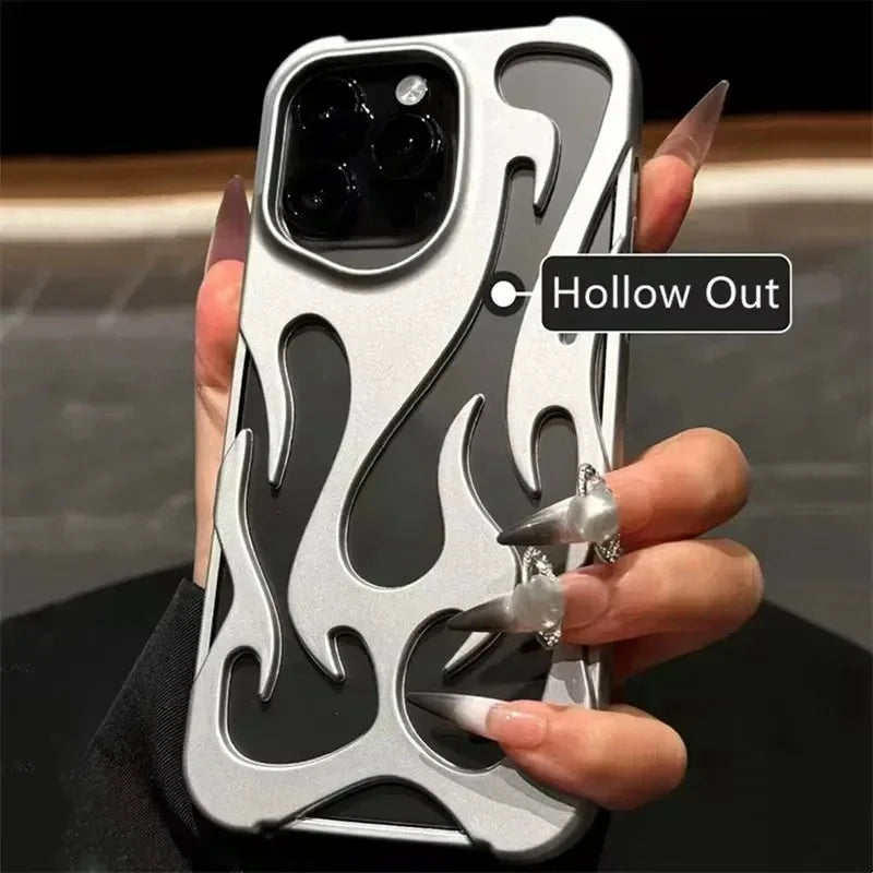 Matte Hollow out Case
