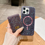 Diamond Magnetic Card Case