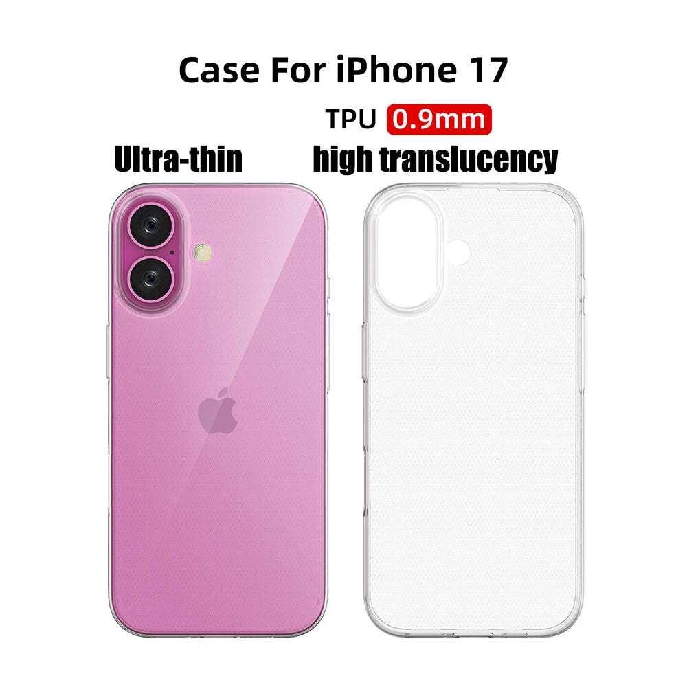 Transparent Soft Shockproof Case