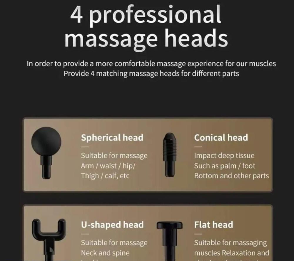 Double head massager